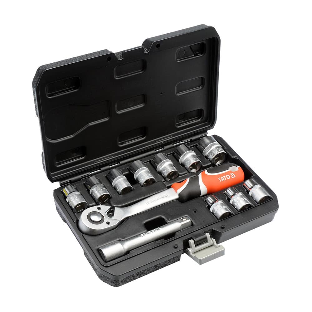 Set chei tubulare YATO 108 piese în valiză